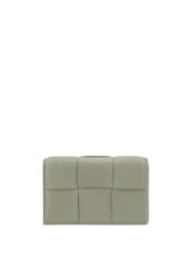 Bottega Veneta WoMen's Cassette Card Wallet Green