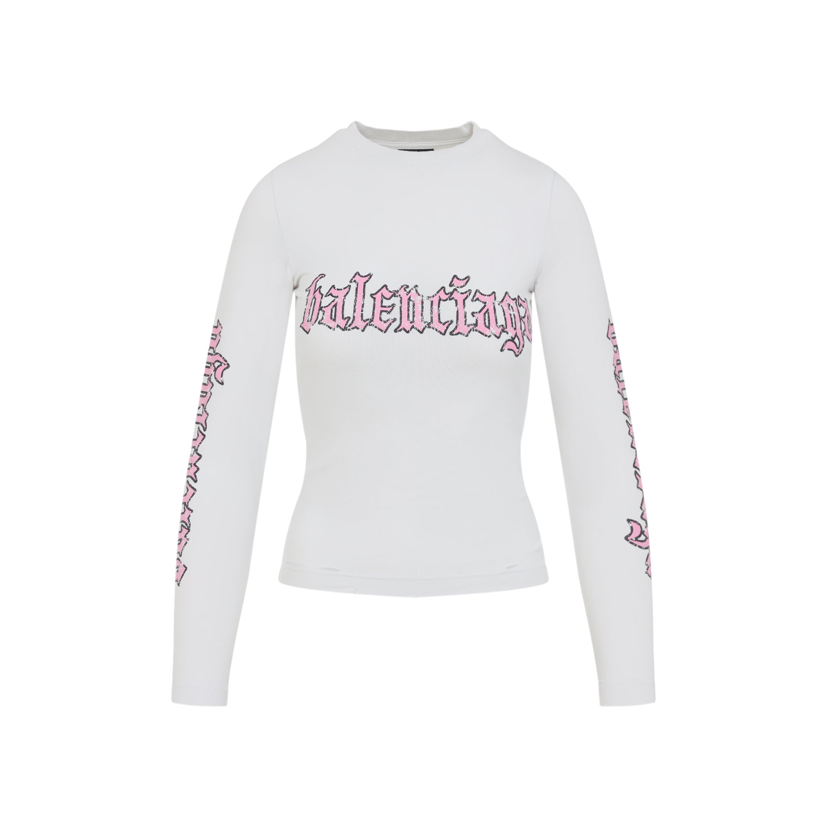 Balenciaga Ls Fitted T-Shirt Women