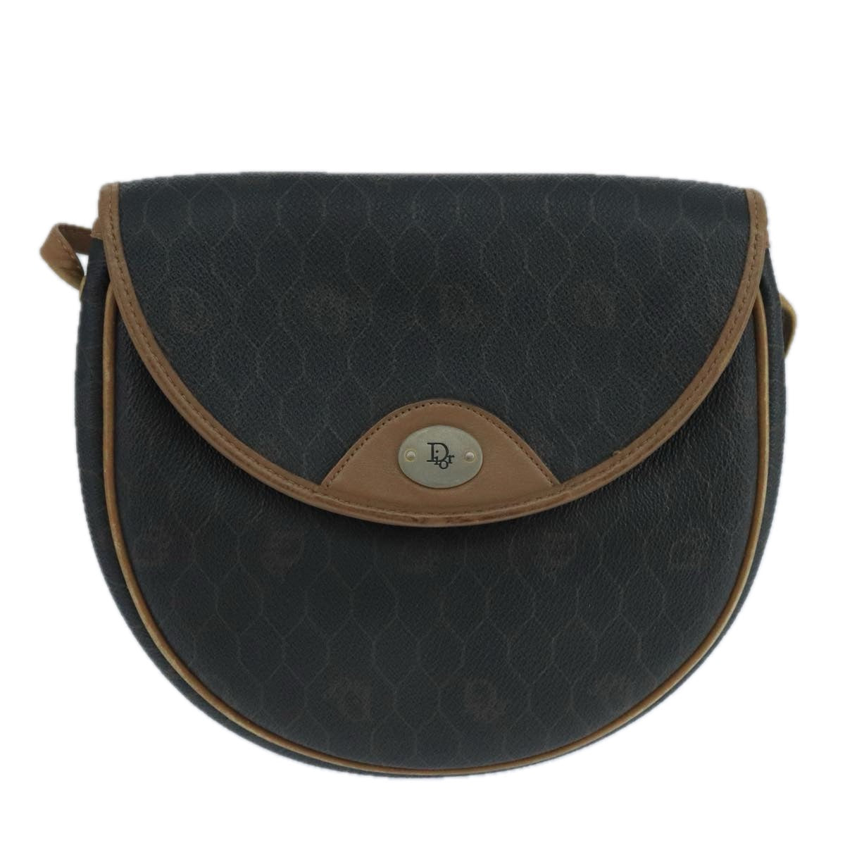 Dior Honeycomb Canvas Shoulder Bag (Pre-Owned)
