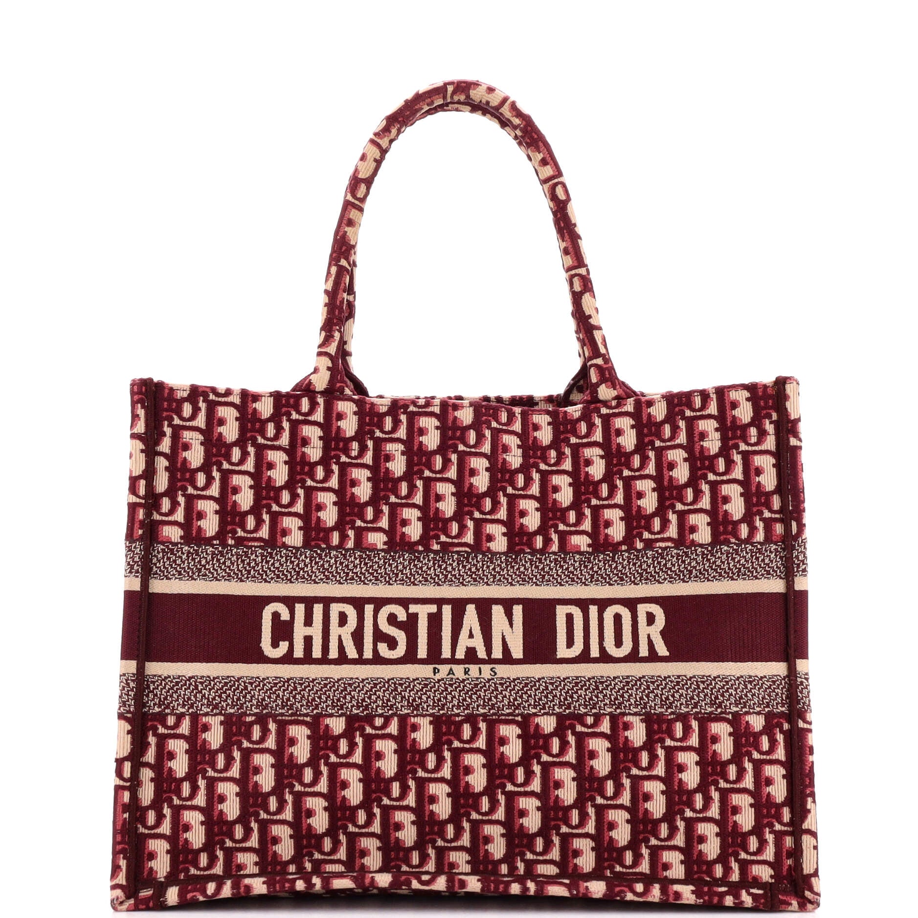 Dior Book Tote Oblique Canvas Medium