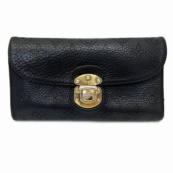 Louis Vuitton Mahina Leather Amelia Wallet M95549 in Fair Condition