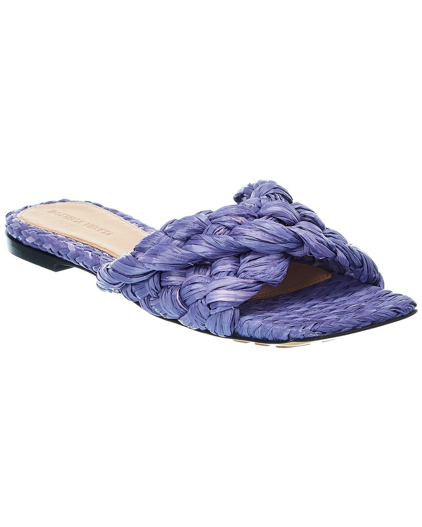 Bottega Veneta Stretch Raffia Sandal