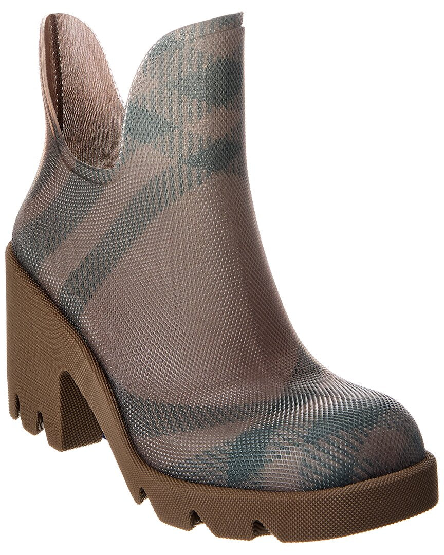 Burberry Check Rubber Bootie