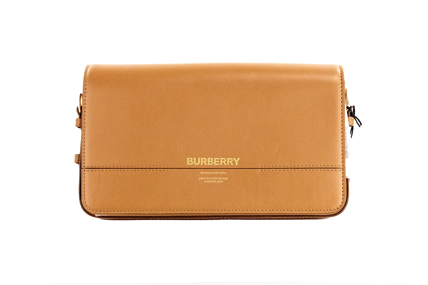Burberry Lola Small Leather Crossbody Bag Tan 33147