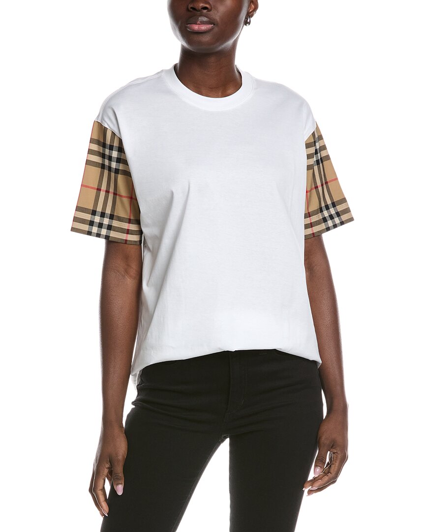 Burberry Vintage Check Detail T-Shirt