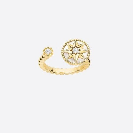 DIOR ROSE DES VENTS RING GOLD DIAMOND