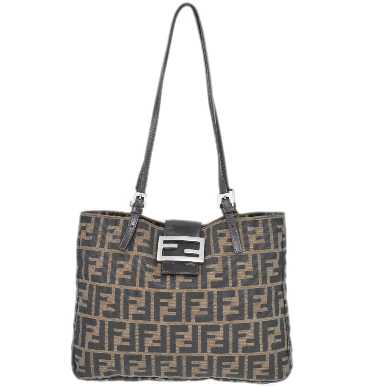Fendi Zucca Canvas Tote Bag ()