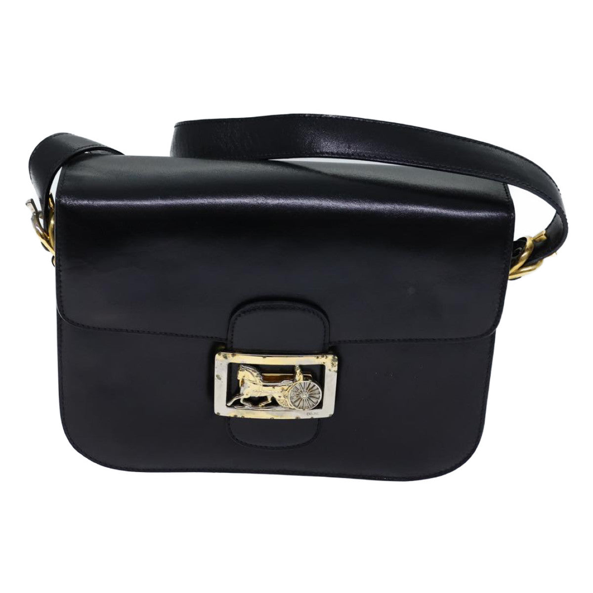 CELINE Horse carriage Shoulder Bag