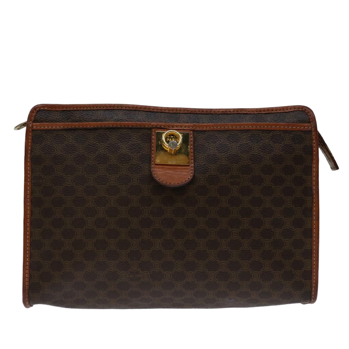CELINE Macadam Clutch Bag