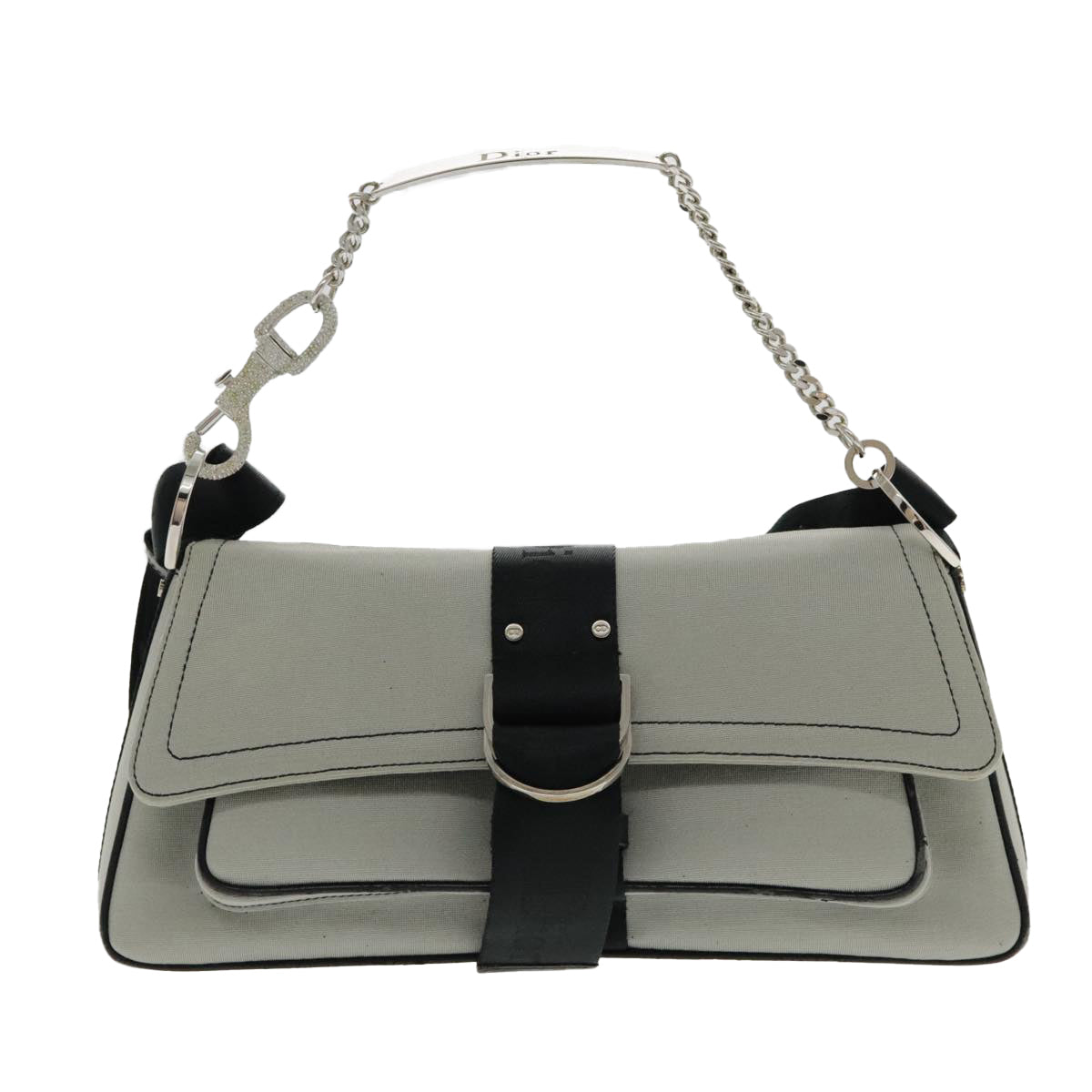 Dior Hardcore Canvas Shoulder Bag (Pre-Owned)
