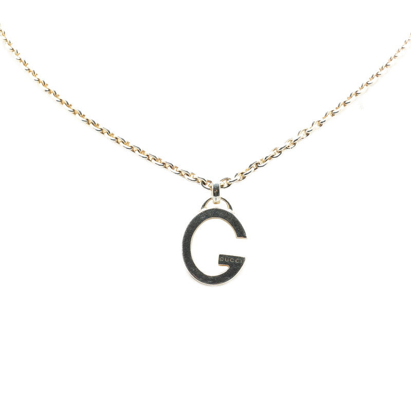 Gucci G Logo SV925 Pendant Necklace