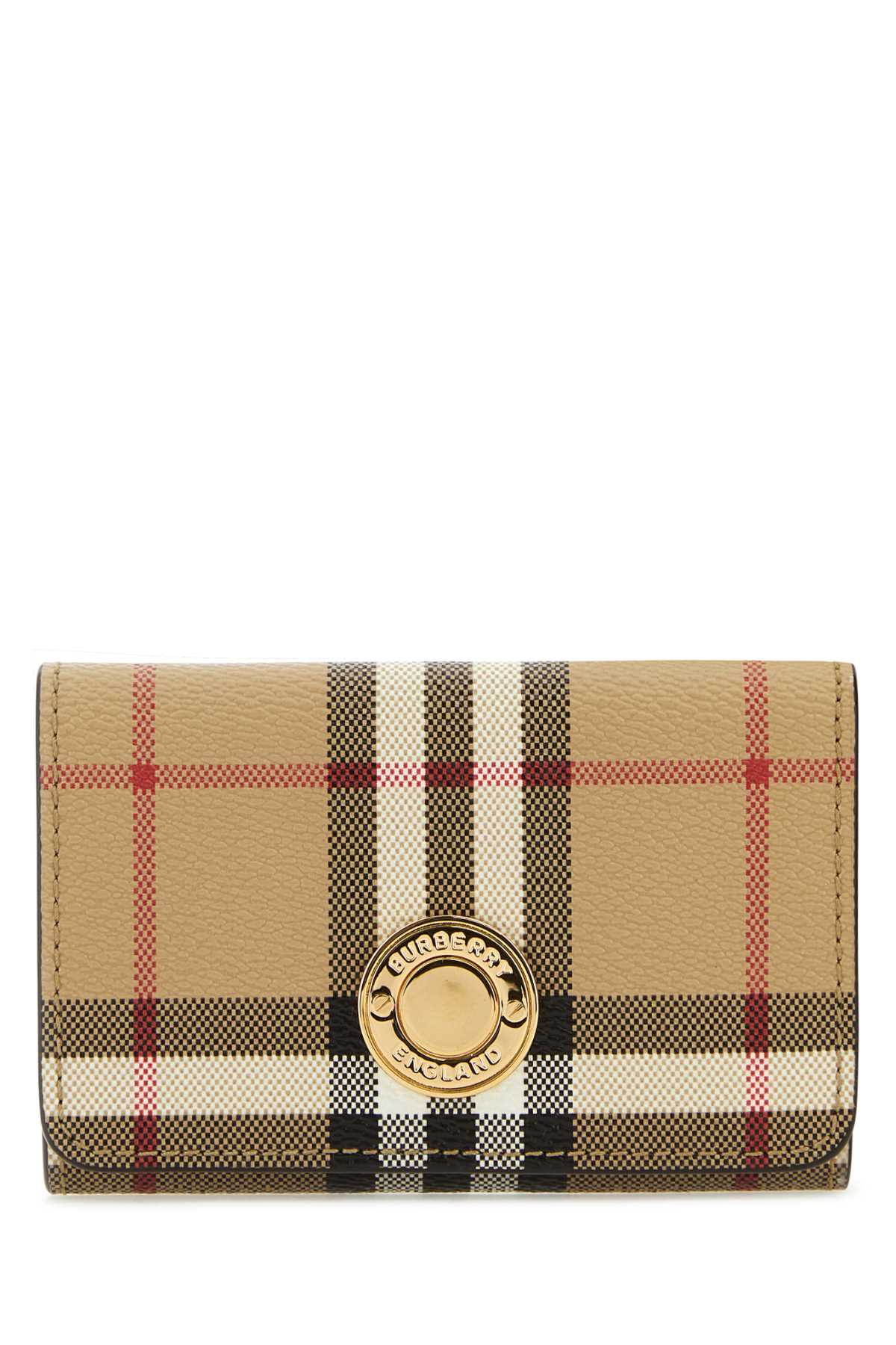 Burberry Women Printed Canvas Wallet
