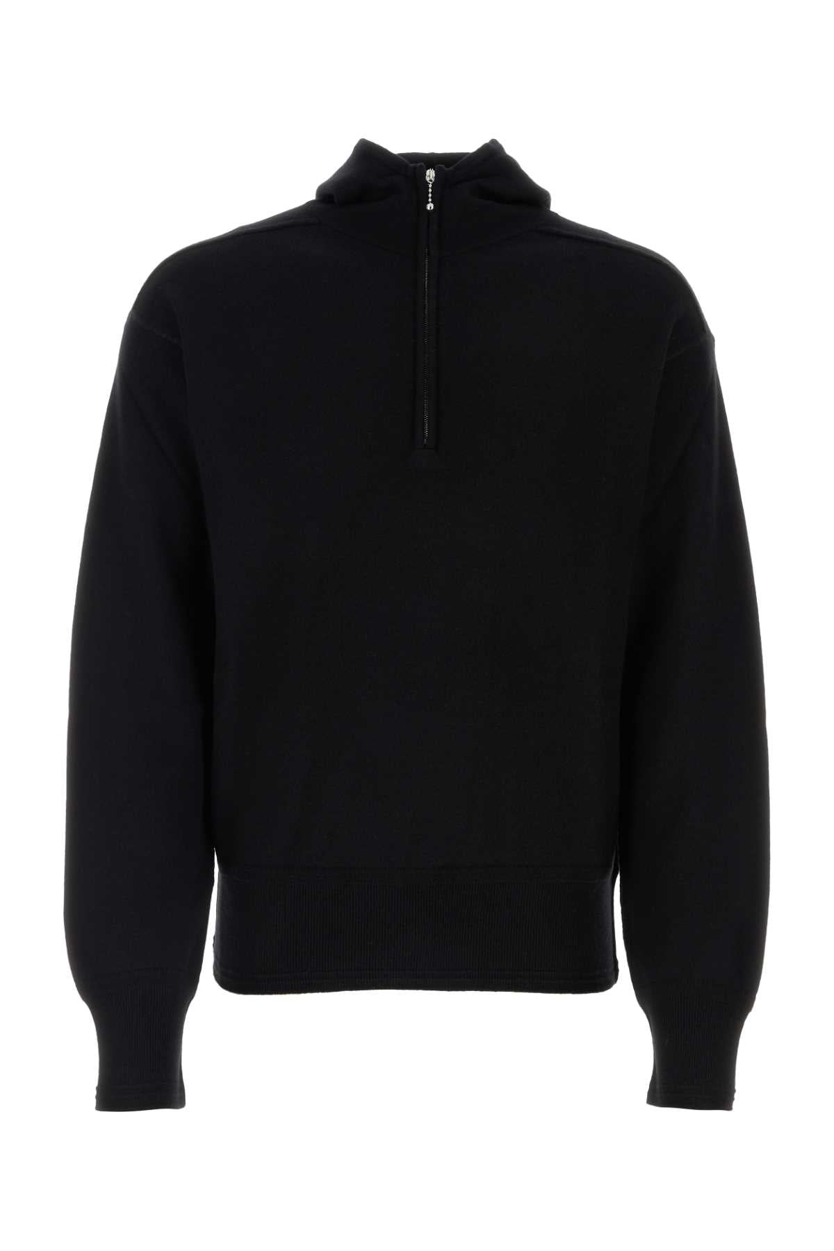 Burberry Men Black Wool Sweatshirt