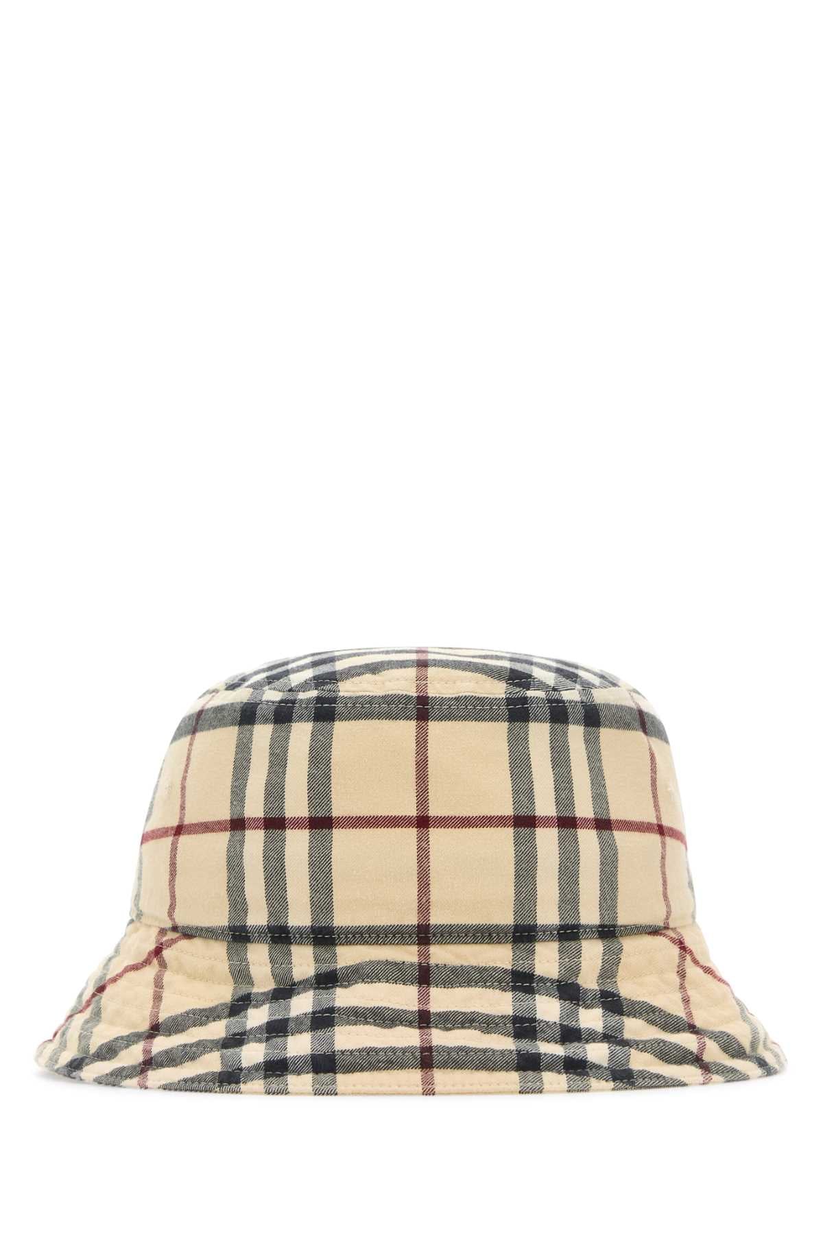 Burberry Unisex Embroidered Cotton Bucket Hat