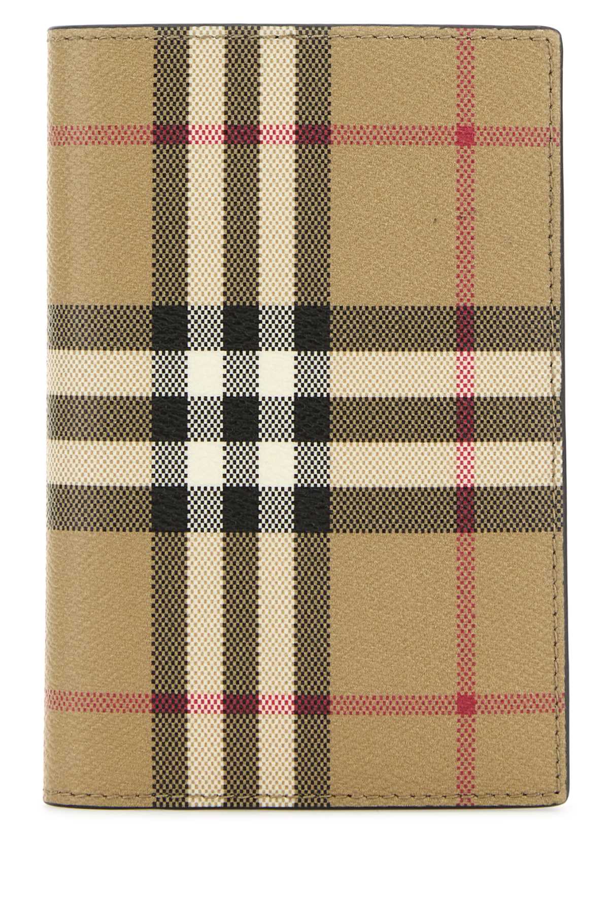 Burberry Men Printed Canvas Wallet