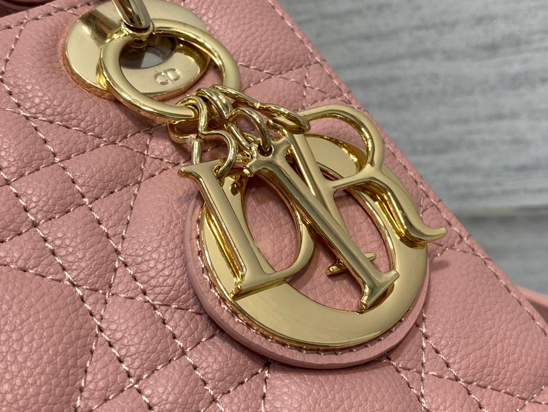 DIOR small lady 20 sakura calfskin