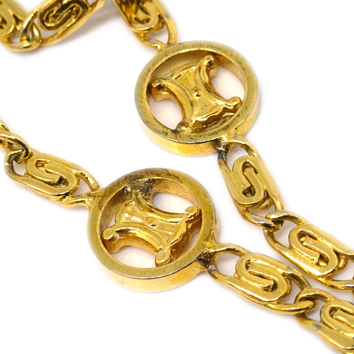 Celine Gold Chain Necklace