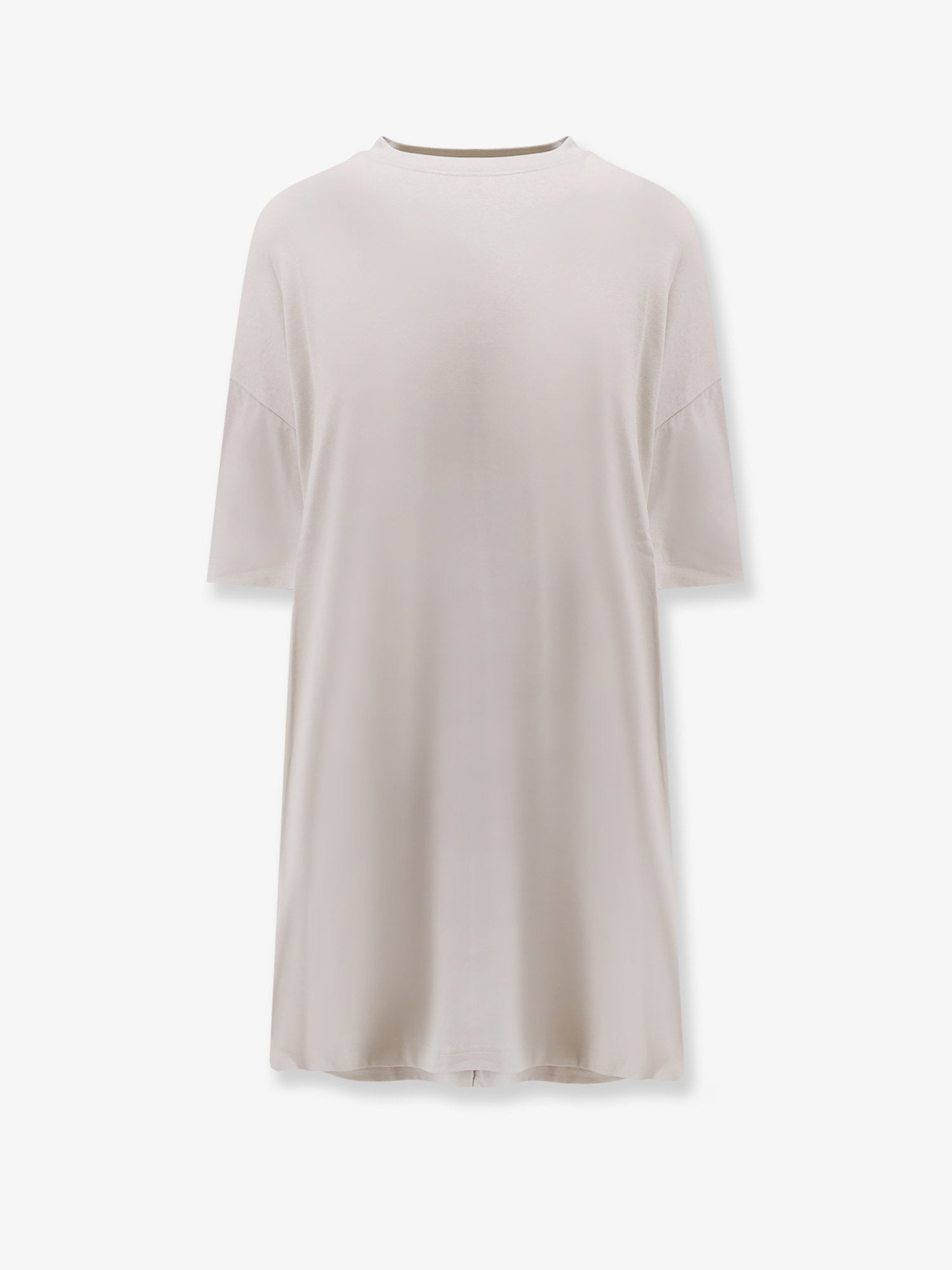 Balenciaga Women Cotton Jersey Semi Fitted Short Dress