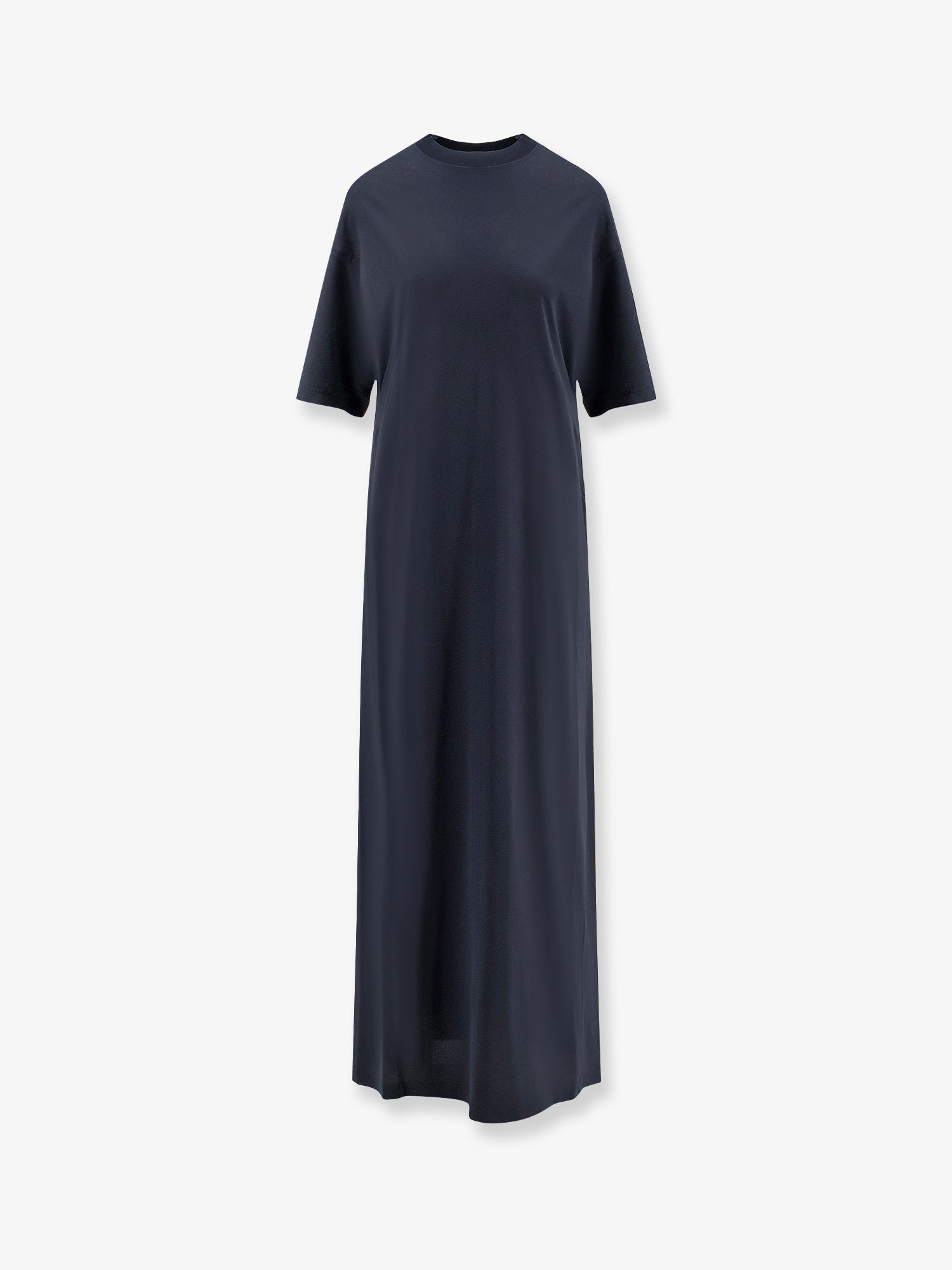 Balenciaga Women Cocoon Cotton Jersey Maxi Dress