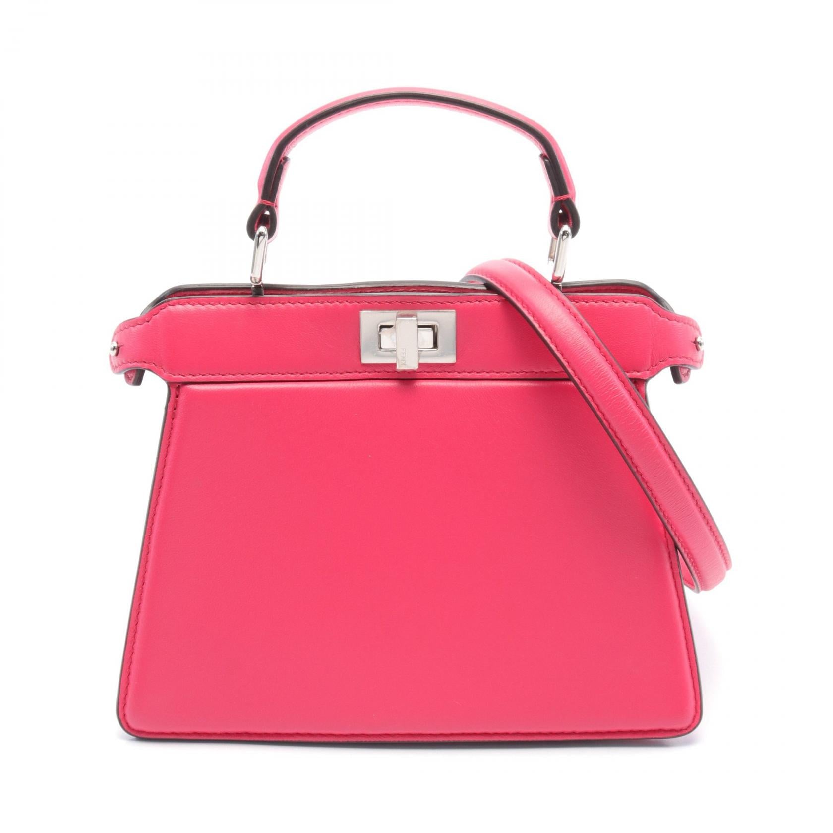 Fendi Peekaboo ISeeU Leather Handbag