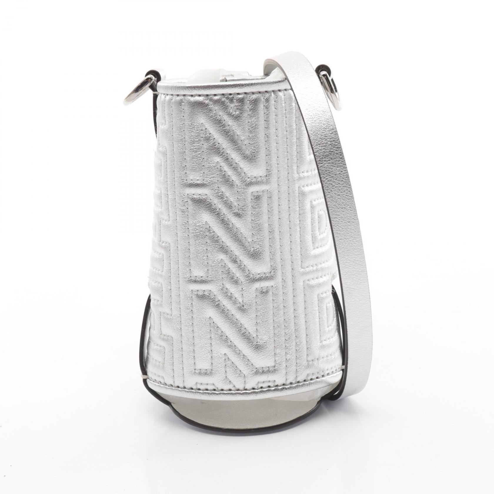 Fendi x Marc Jacobs Leather Shoulder Bag