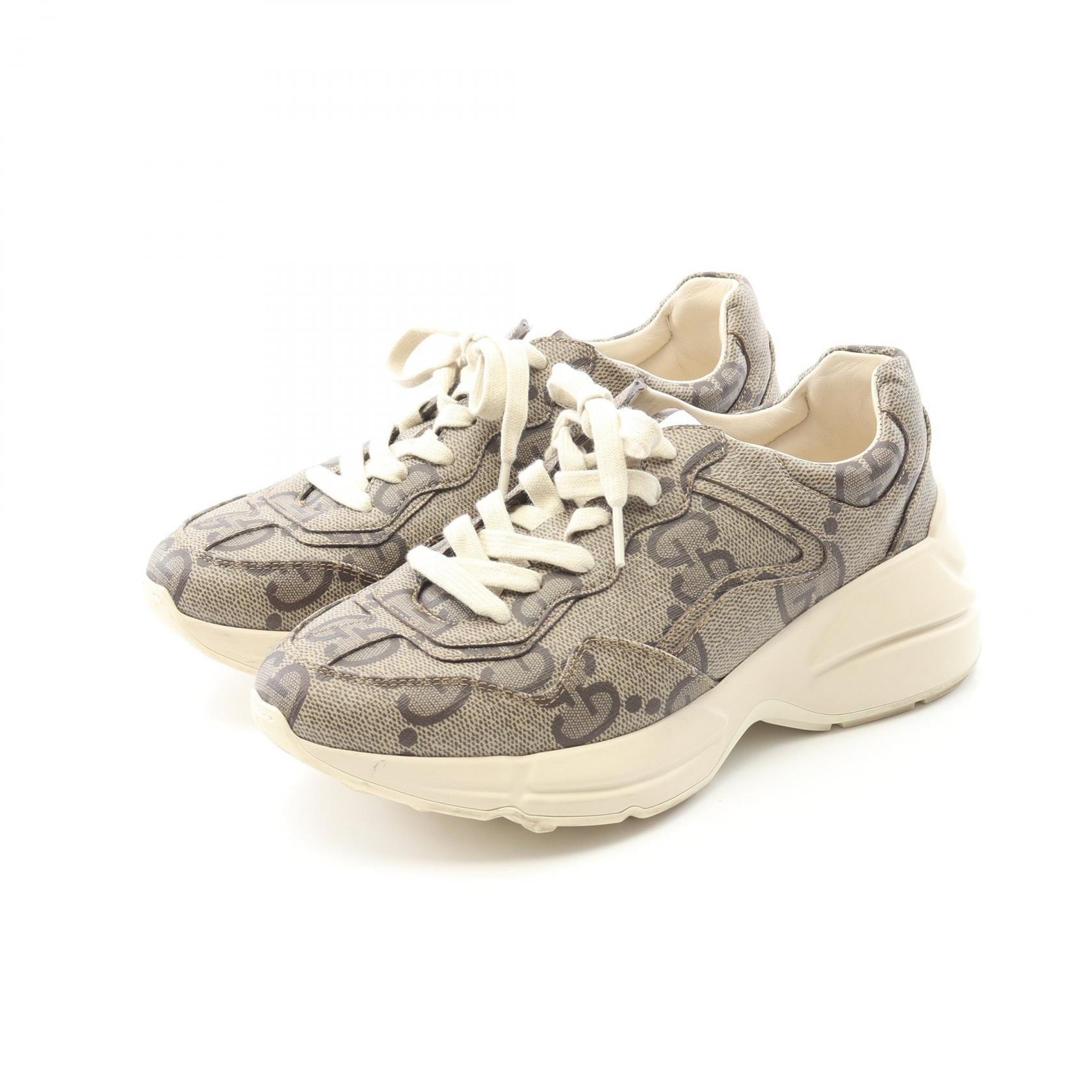 Gucci Rhyton GG Supreme Coated Canvas Sneakers