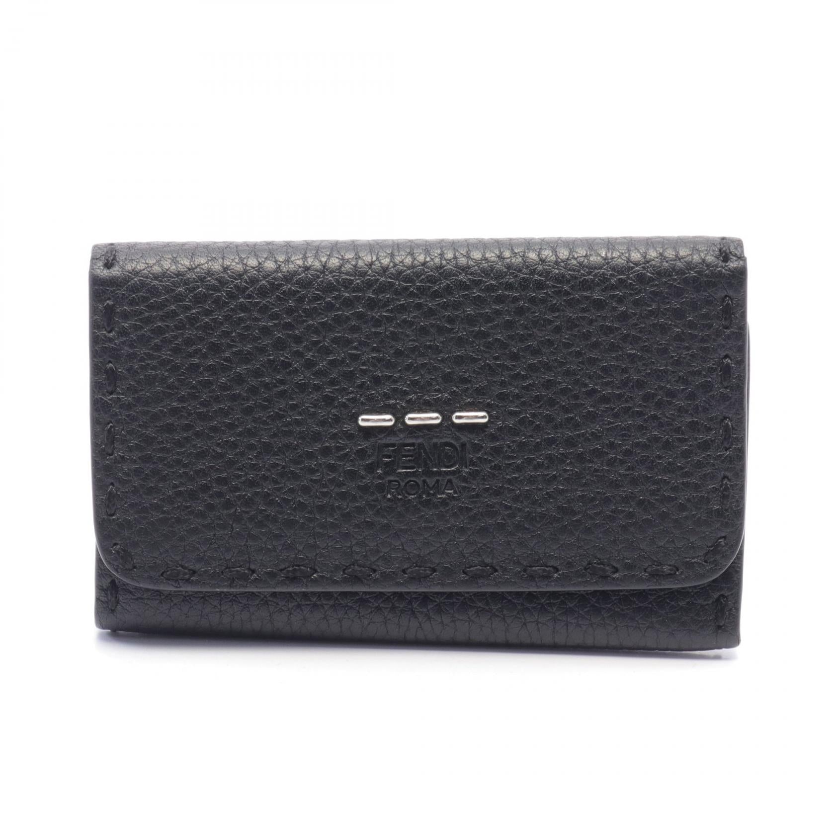 Fendi Leather Selleria Key Case 7AP011