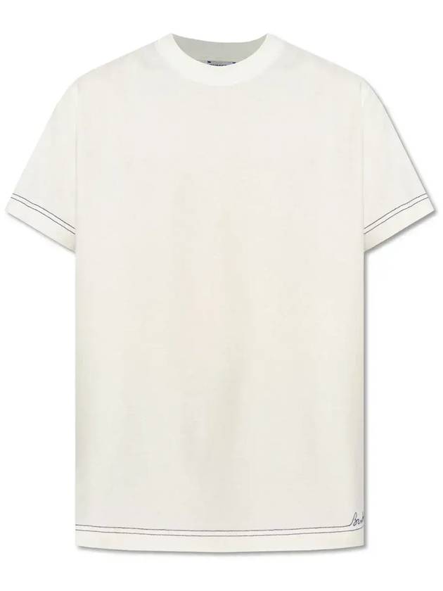 Burberry logo detail crew neck t-shirt 8090542_B7343