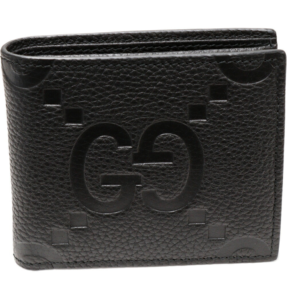 Gucci Calf Jumbo GG Coin Wallet Bi-fold Wallet 739479 AABY0 1000
