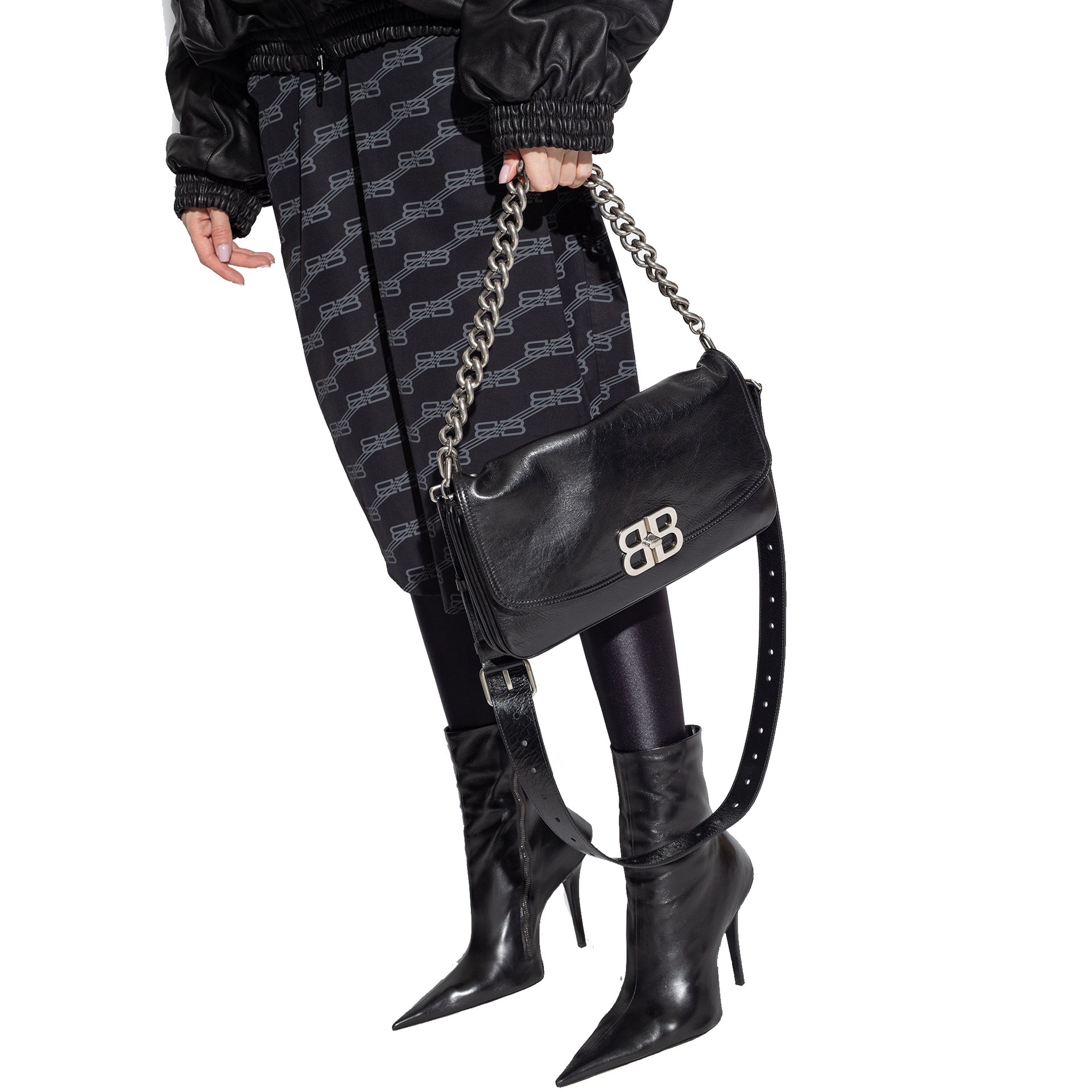 Balenciaga Bb Soft Medium Flap Bag Women