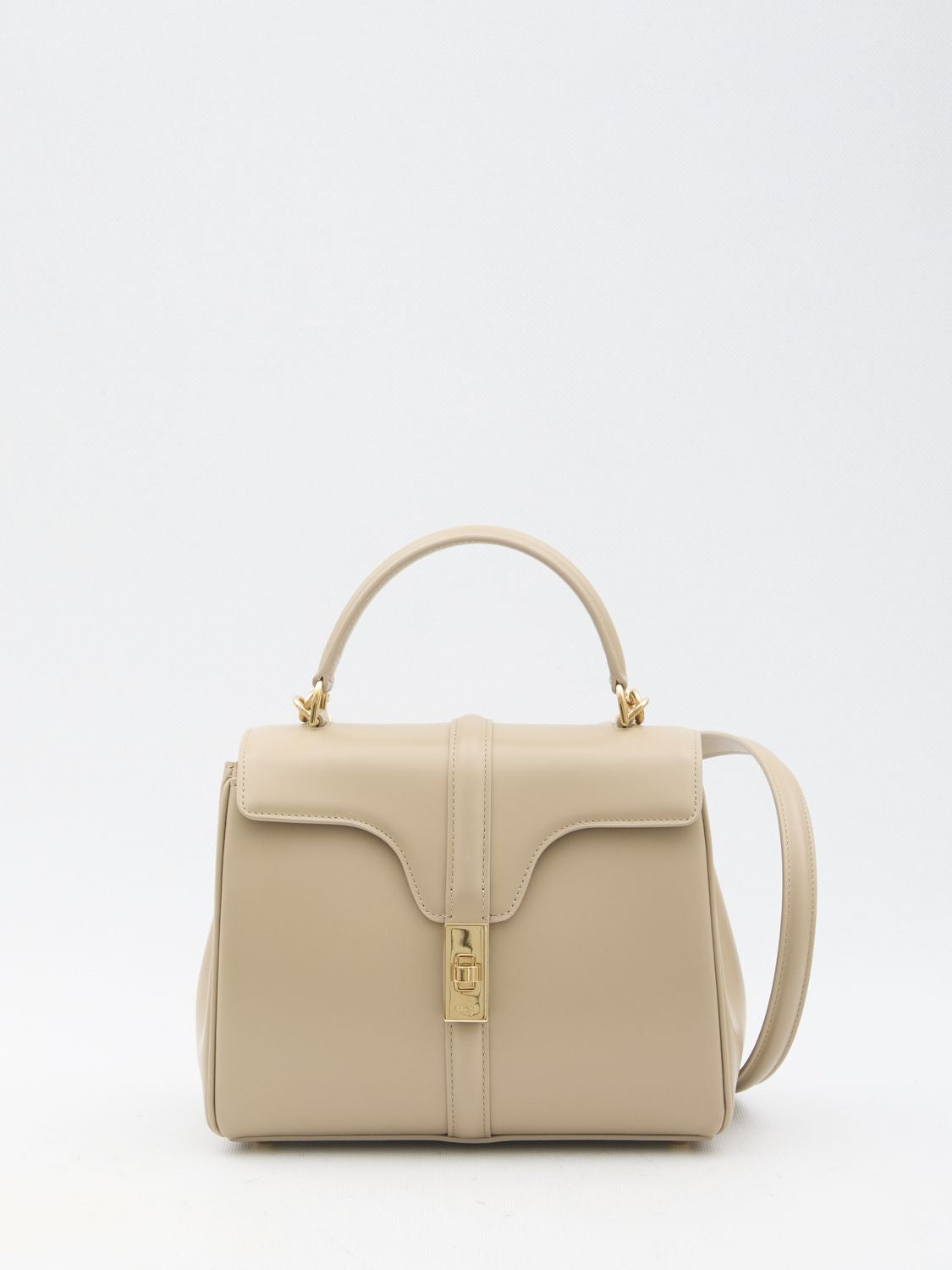Celine Women's 16 Classique Bag in Beige | 18803BEY