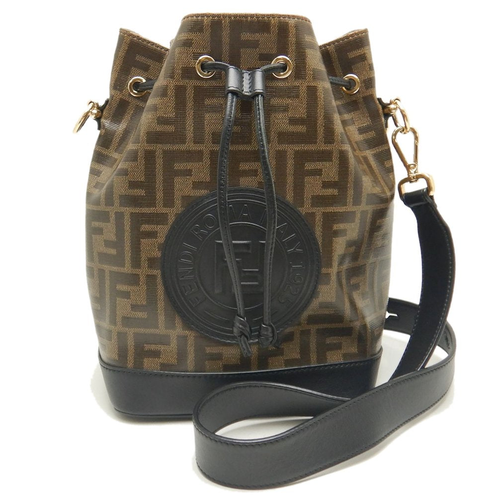 Fendi Montresor Shoulder Bag PVC Canvas
