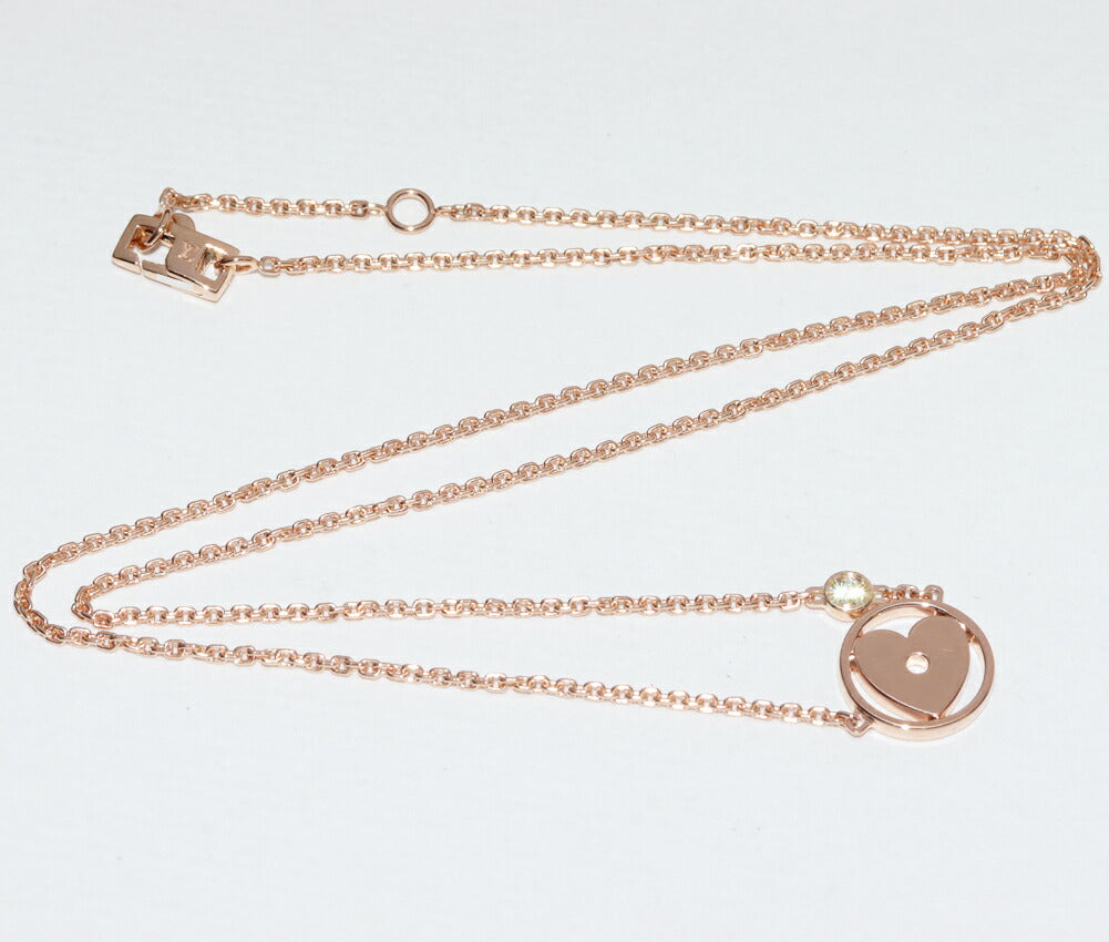 Louis Vuitton Monogram K18PG Pendant Necklace