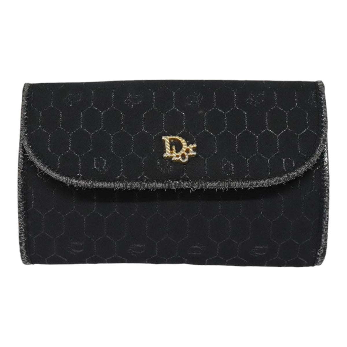 Dior Honeycomb Canvas Shoulder Bag (Pre-Owned)