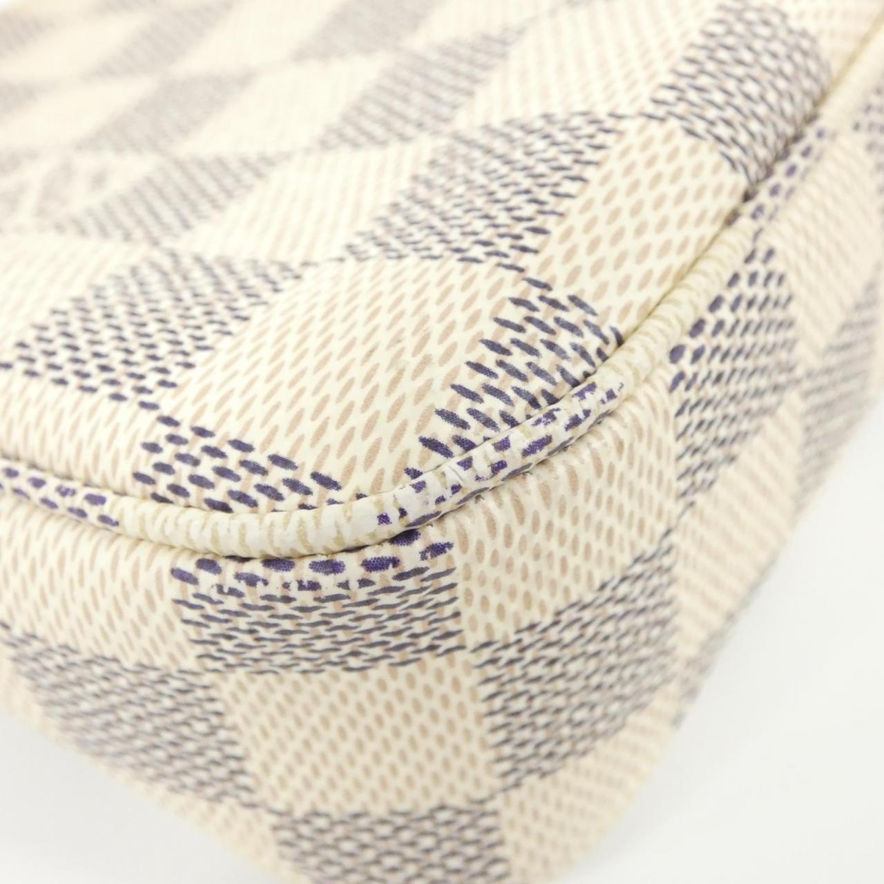 Louis Vuitton Pochette Accessoires Damier Azur Accessory Pouch