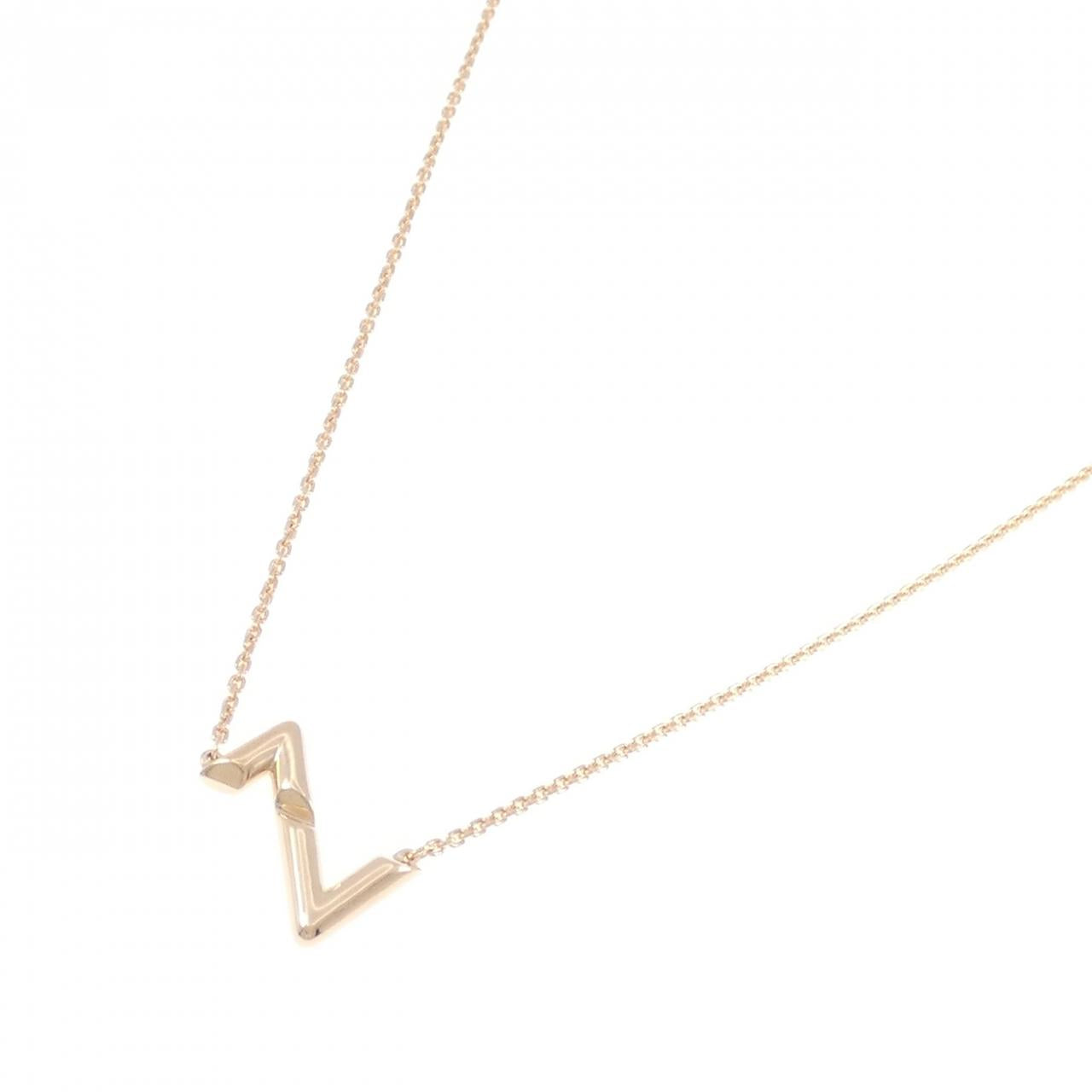 Louis Vuitton LV Volt Upside Down Au750 Necklace