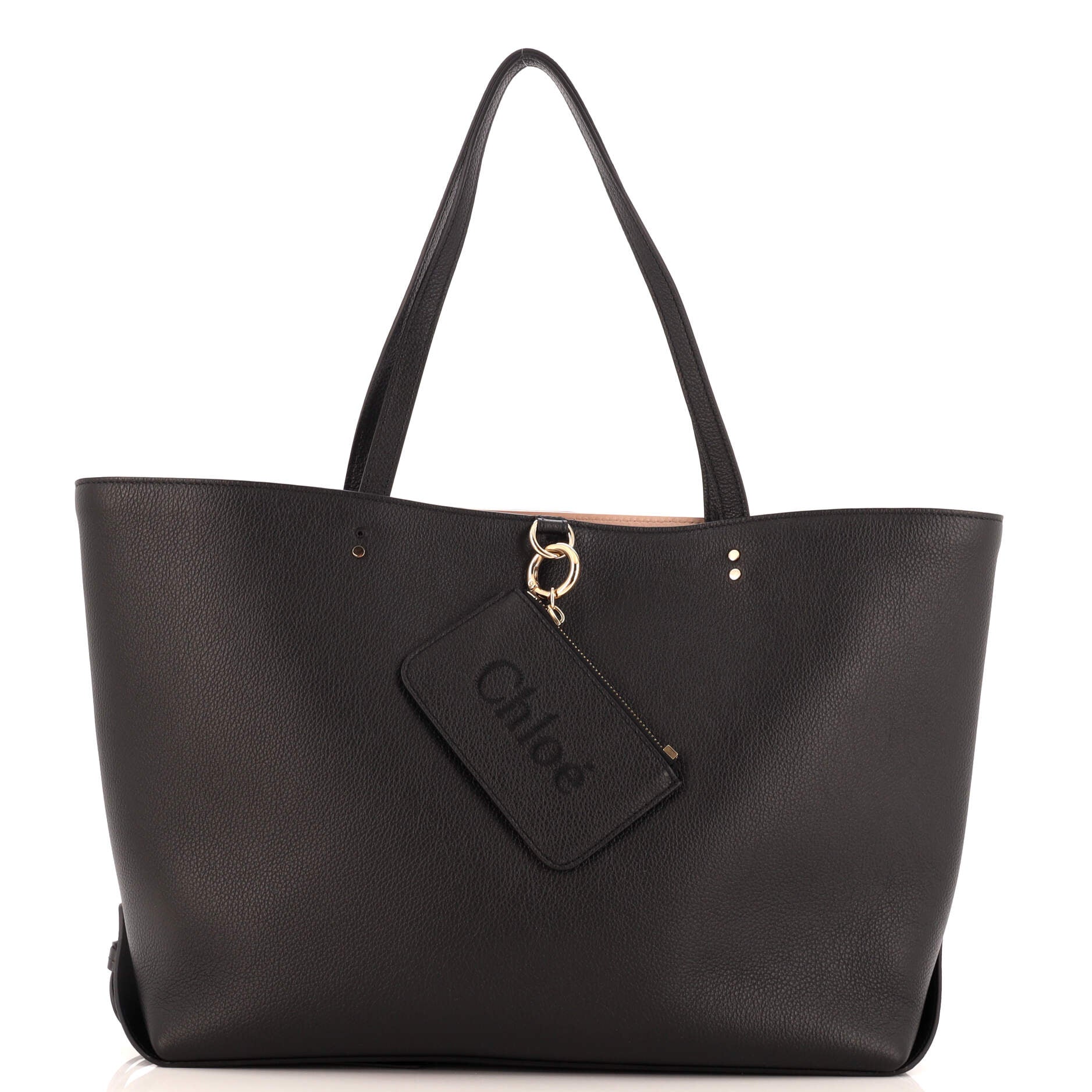 Chloe Sense East-West Tote Leather Small