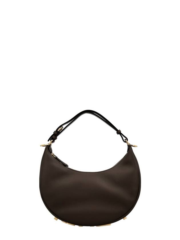 Fendi Fendigraphy Small Hobo Shoulder Bag Brown