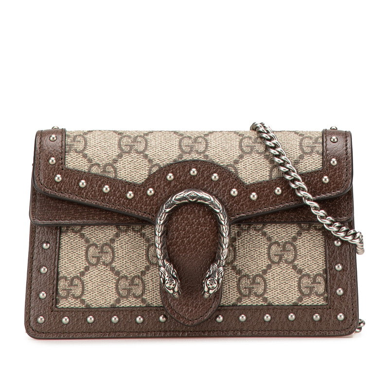 Gucci Dionysus GG Supreme PVC Shoulder Bag