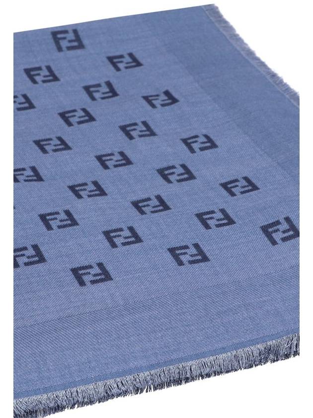 Fendi Fendi Wool And Silk Blend Shawl