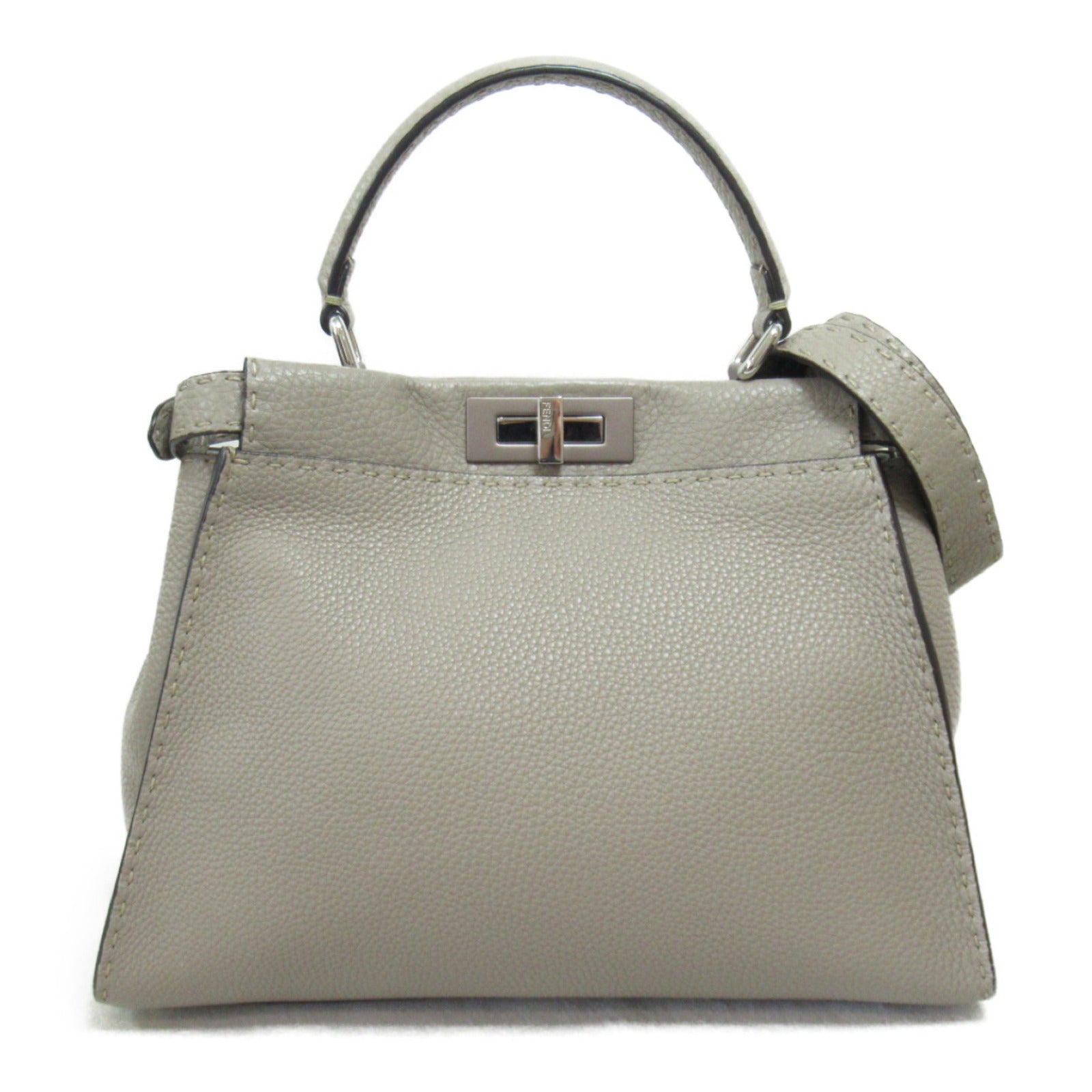 Fendi Fendi Peacebu 2w Shoulder Bag 2way Shoulder Bag Gray 8EN290