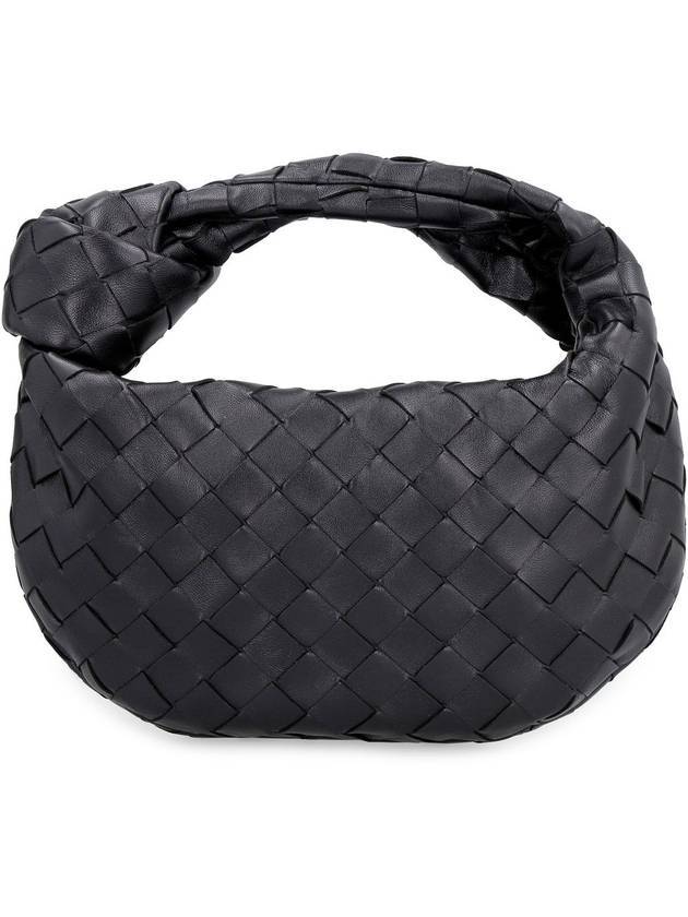 Bottega Veneta Jodie Intrecciato Small Tote Bag Black