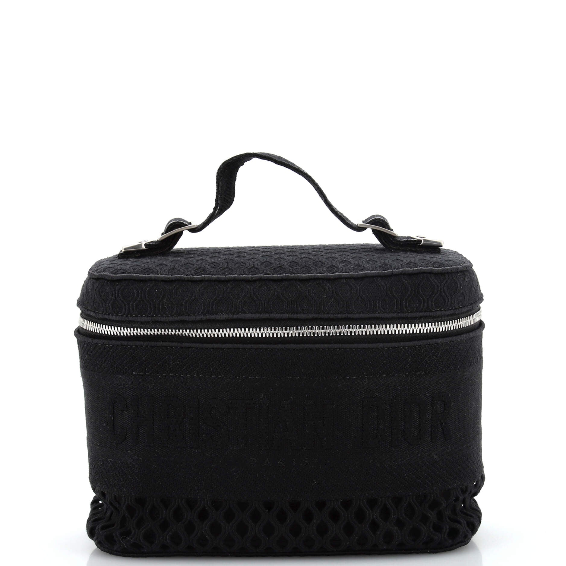 Dior DiorTravel Vanity Case Cannage Embroidered Canvas