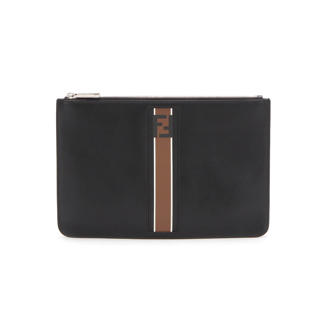 Fendi Leather Clutch Bag - '10s