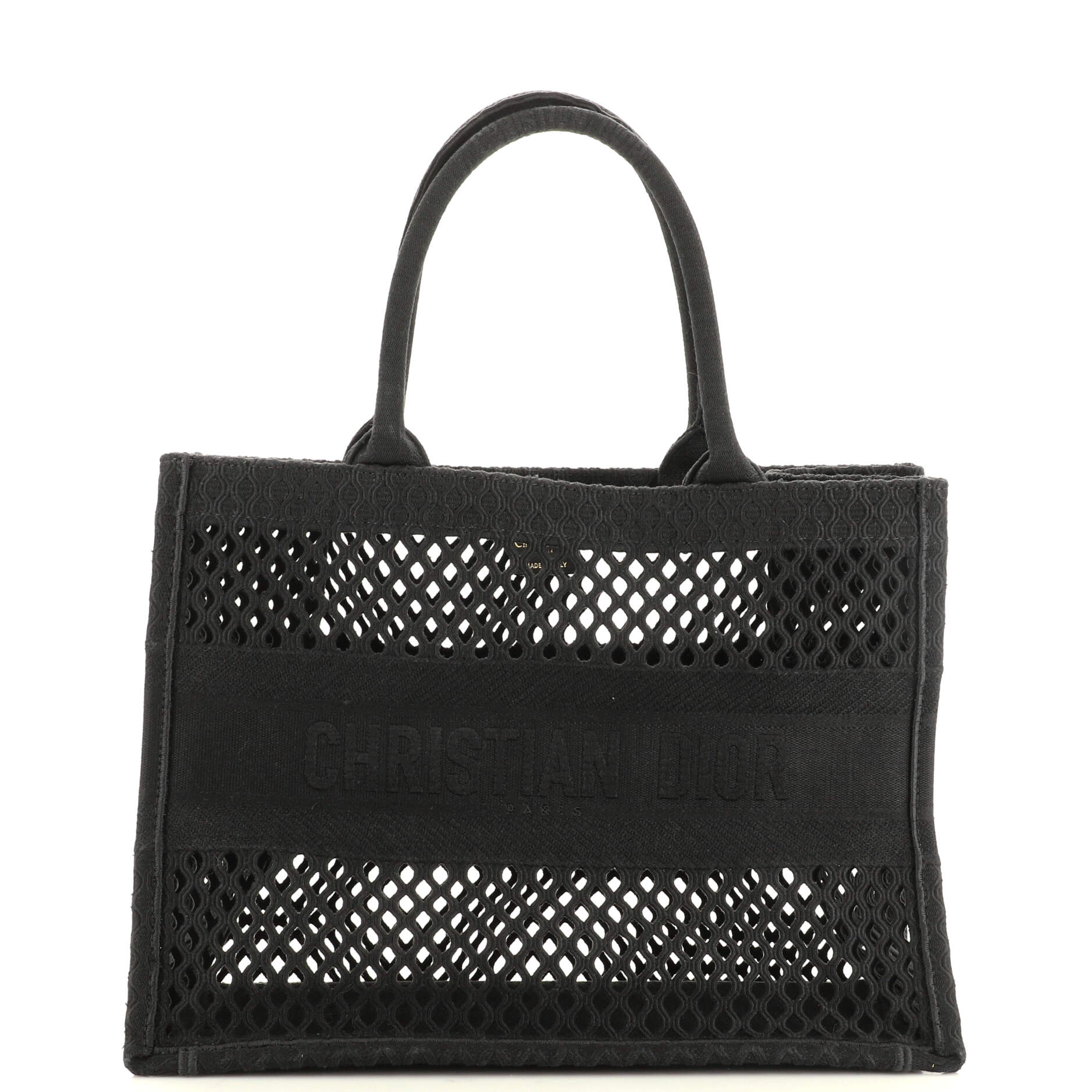 Dior Book Tote Mesh Canvas Medium
