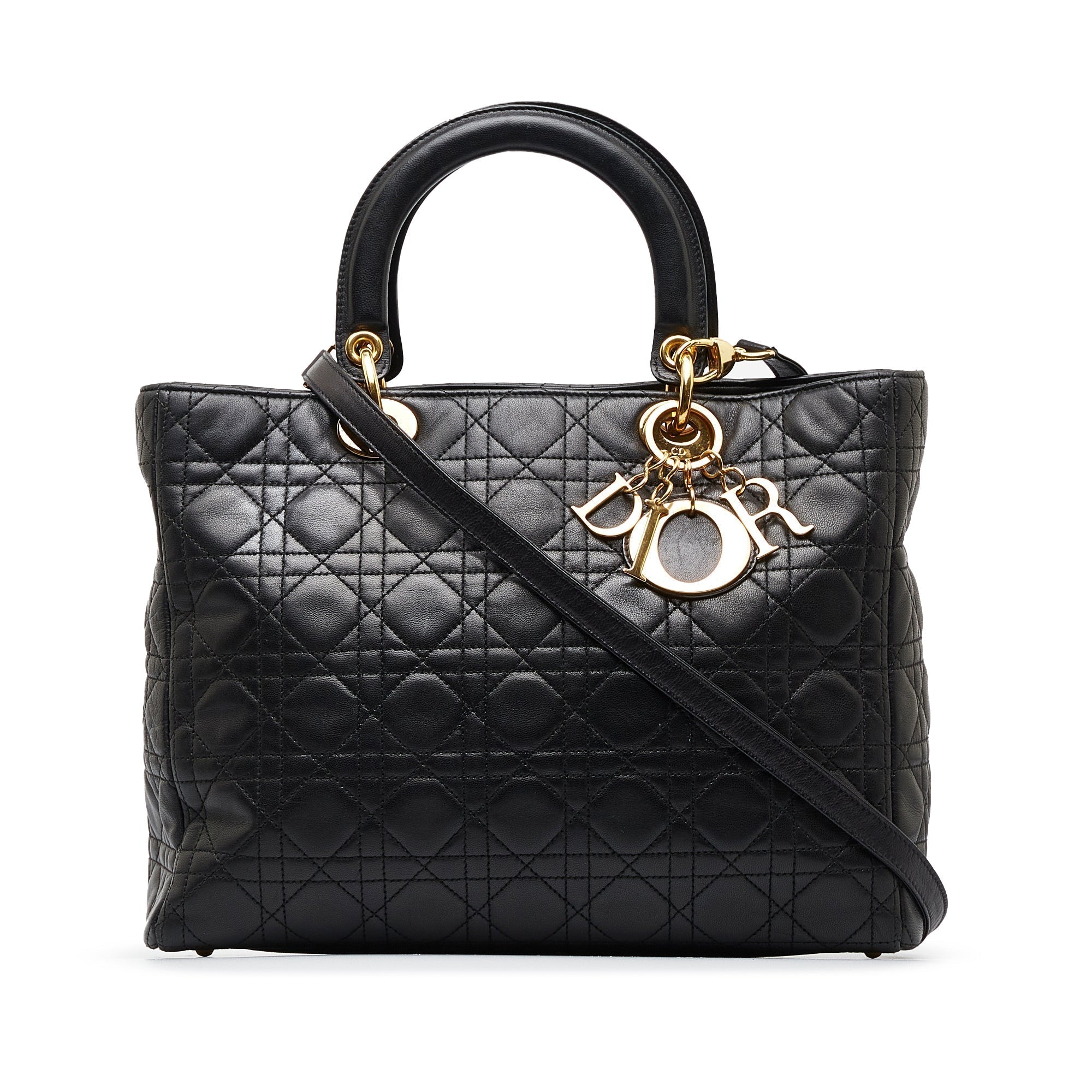 DIORLarge Cannage Lady Satchel
