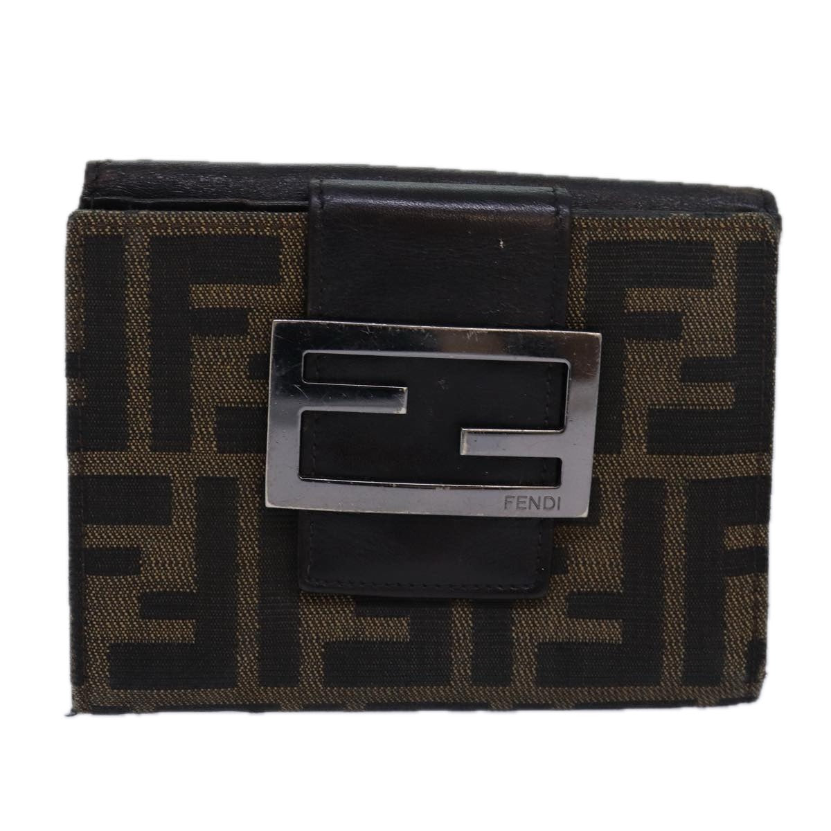 Fendi Zucchino Canvas Wallet ()