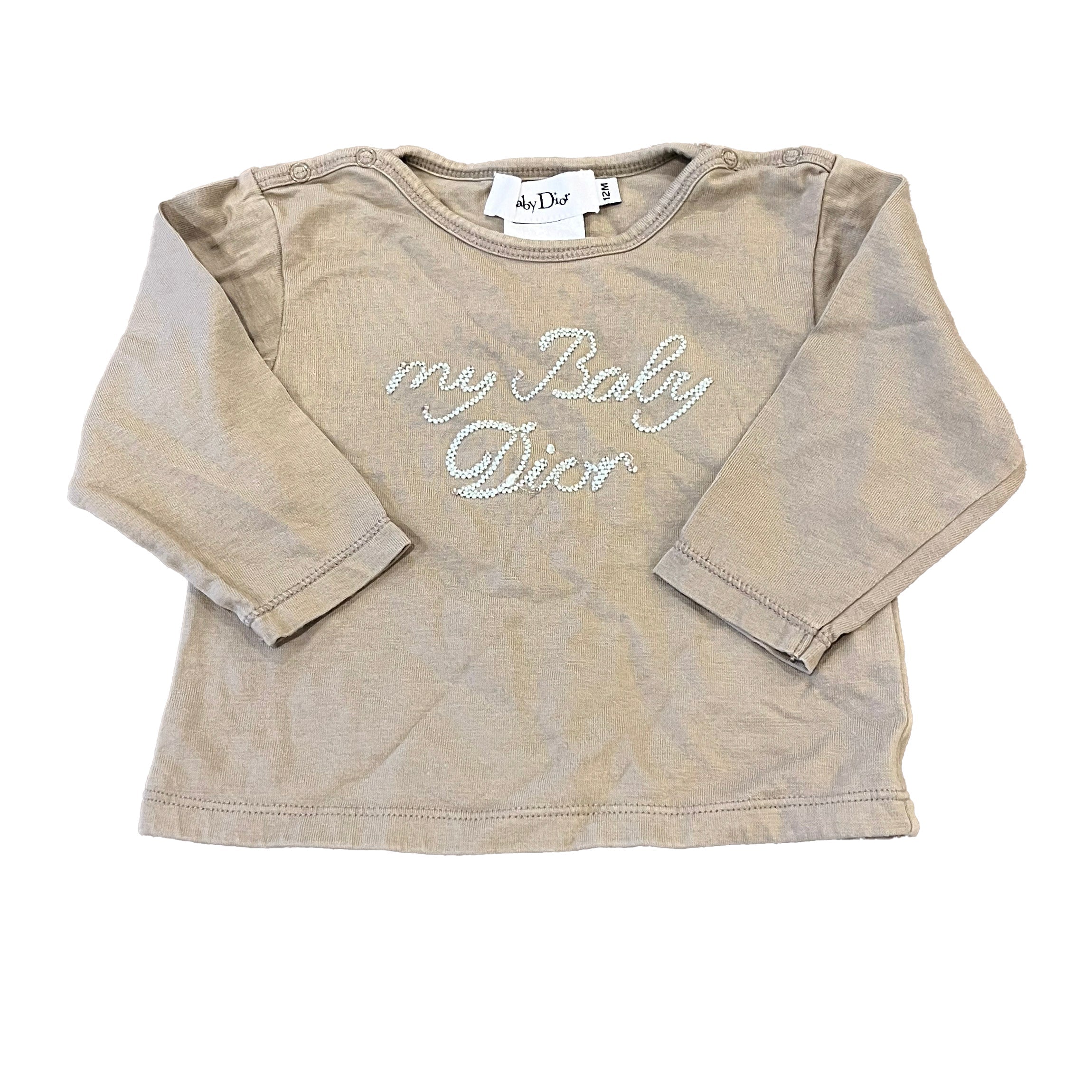 Dior Unisex Olive Long Sleeve T-Shirt
