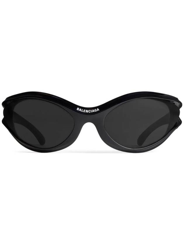 Balenciaga Eyewear Dynamo Oval Frame Sunglasses 773388T0007