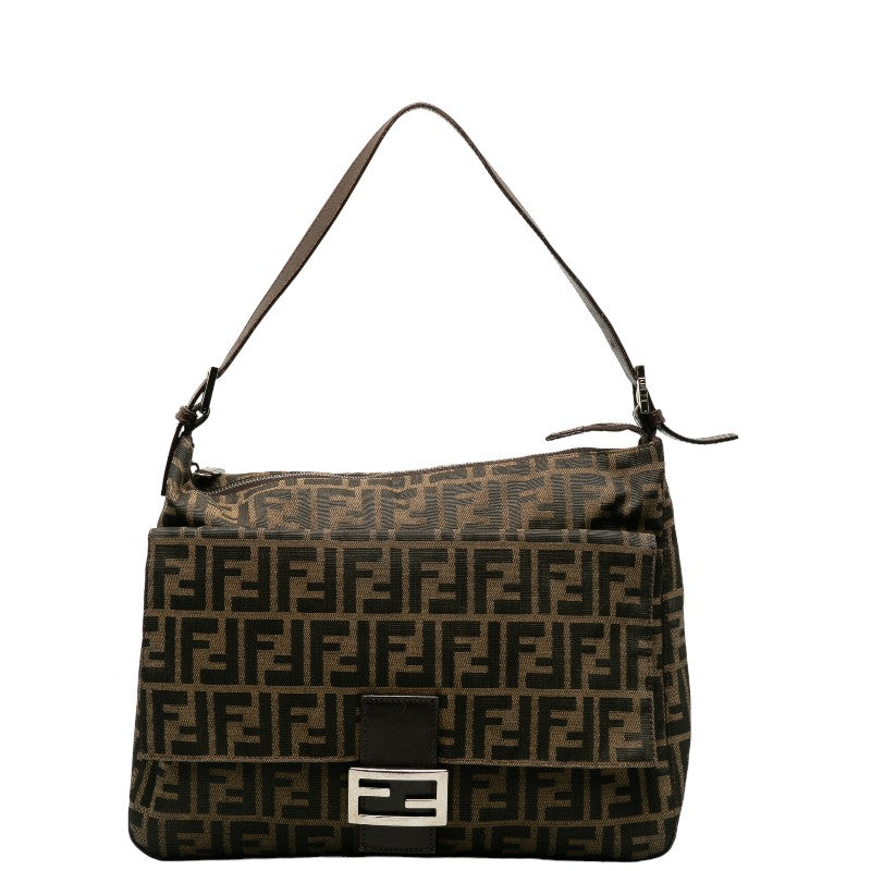 Fendi Brown Zucca Baguette Handbag